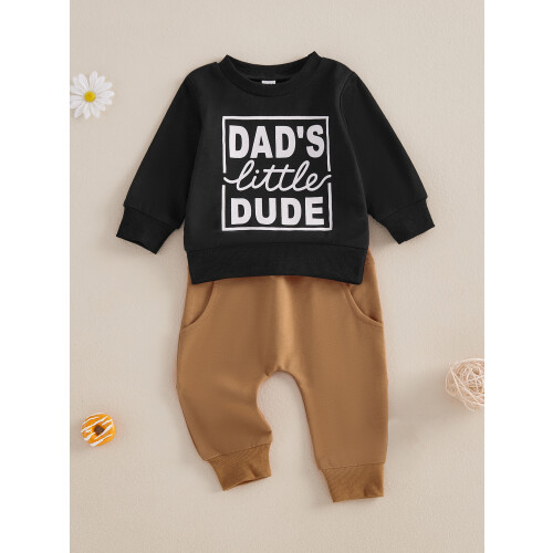 (18-24 Months, Black) Jesienne ubranka dla dla niemowlaka. 2