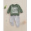 (6-12 Months, Green) Ensemble automne bébé (2 pièces) 4