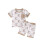 (0-6 Months, Khaki) Conjunto de shorts de verão. 1