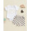 (12-18 Months, White) Σετ 2 τεμαχίων και φοίνικες 4