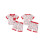 (0-6 Months, Red) Conjunto de shorts de verão. 2