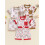 (0-6 Months, Red) Conjunto de shorts de verão. 3