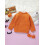 (9-12 Months, Orange) Πουλόβερ για νήπια και ραβδώσεις. 10
