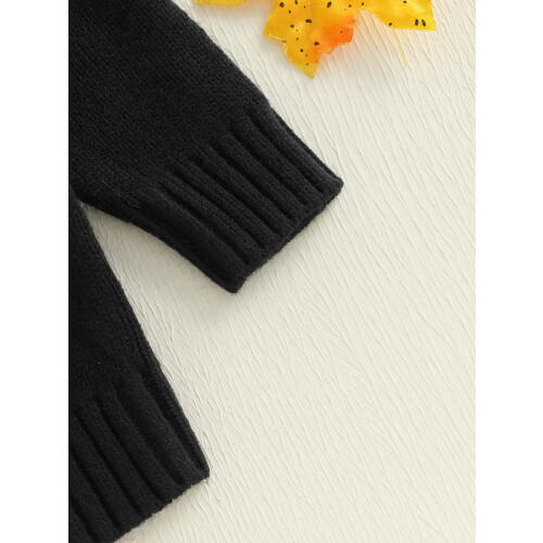 (18-24 Months, Black) Πουλόβερ για νήπια και ραβδώσεις. 2