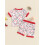 (0-6 Months, Red) Conjunto de shorts de verão. 5