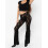 (XL, Black) Γυναικεία κολάν με για streetwear 5