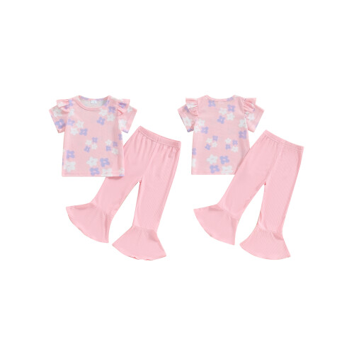 (6-12 Months, Pink) Σετ παντελονιών για παντελόνι καλοκαιρινό 1