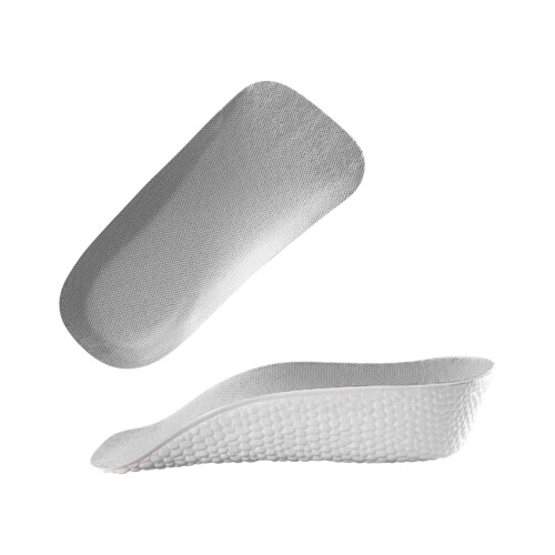 Palmilhas ortopédicas com aumento de altura de 7,6 cm (3 polegadas), suporte para o arco do pé e absorção de impacto para melhorar a postura e