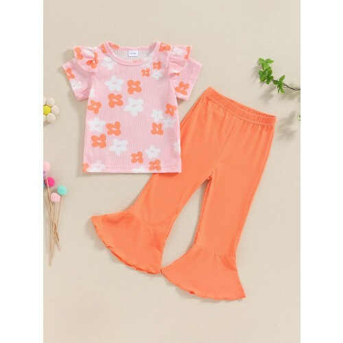 (6-12 Months, Orange) Σετ παντελονιών για παντελόνι καλοκαιρινό 2