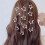 Conjunto de 10 Presilhas de Cabelo em Metal com Estrelas, Prateadas e Vazadas 6