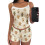 (M, Dark Brown) Conjunto de 2 para verano. 1
