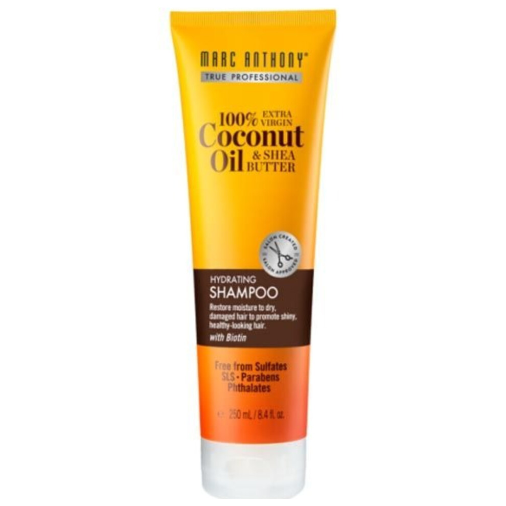 Marc Anthony Coconut Oil & Shea Butter Shampoo |Cleanse hair and nourish the scalp - 250ml
