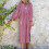 VERUGU Γυναικείο Φόρεμα Boho με Φούξια και Μανίκια, Καθημερινό, Φόρεμα Παραλίας, Ροζ XXL 2