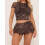 (L, Dark Brown) Γυναικεία καλοκαιρινά ρούχα βολάν, streetwear 5