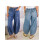 (S, Blue) Γυναικείο Παντελόνι Τζιν Μονόχρωμο Streetwear 3
