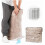 Sacs de rangement sous vide avec système de décompression rapide, sans pompe, 8 grands sacs de compression peu encombrants 1