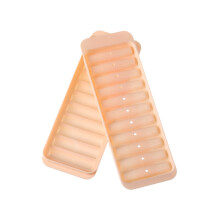 Bac à glaçons flexible à 11 compartiments - Bac réfrigérant en plastique pour boissons et congélateur domestique, démoulage facile -