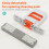 Mini Self-Squeezing Sponge Mop – Orange, Foldable, 1-Hand Squeeze, 3 Replaceable Heads, Wet/Dry Use for Kitchen/Bathroom/Car 8