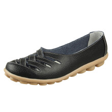 Naisten kiilakorkoiset loaferit, slip-on-kengät, mukavat kävelykengät, tasaiset kengät, liukumattomat matalat platform-kengät