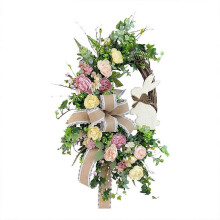 Paasdecoraties 2026, bloemen, lente paaskrans, paaskrans, lentekrans, paasdecoratie