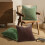 Housses de coussin en chenille 45 x 45 cm (lot de 2) 4