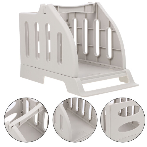 Sticker Roll Dispenser White Suitable for Most Desktop Printers Home Use