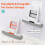 Mini Self-Squeezing Sponge Mop – Orange, Foldable, 1-Hand Squeeze, 3 Replaceable Heads, Wet/Dry Use for Kitchen/Bathroom/Car 7