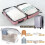 Sacs de rangement sous vide avec système de décompression rapide, sans pompe, 8 grands sacs de compression peu encombrants 3
