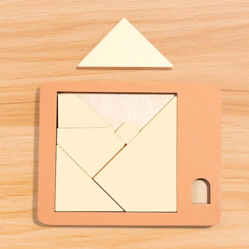 Wooden Geometric Puzzles Challenge Brain Teaser Decompression Jigsaw X4G5 1