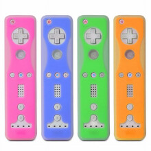 Siliconen hoesje voor Nintendo Wii Gamepad-console, zwart, 2 stuks
