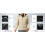 Damen-Steppjacke mit Kapuze, Beige, Größe S 6