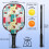 Σετ κουπιών Pickleball με κουπιά από fiberglass σε σχέδια λουλουδιών, 2 μπάλες και τσάντα – 4