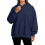 Oversized hættetrøjer til kvinder, bløde og lette pullover-sweatshirts, afslappet loungewear – kompatibel med efterår/vinter 1