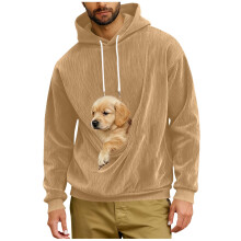 Sweat-shirt pour homme, sweat-shirt à capuche ample à manches longues, coupe décontractée, avec grandes poches, pull confortable pour homme.