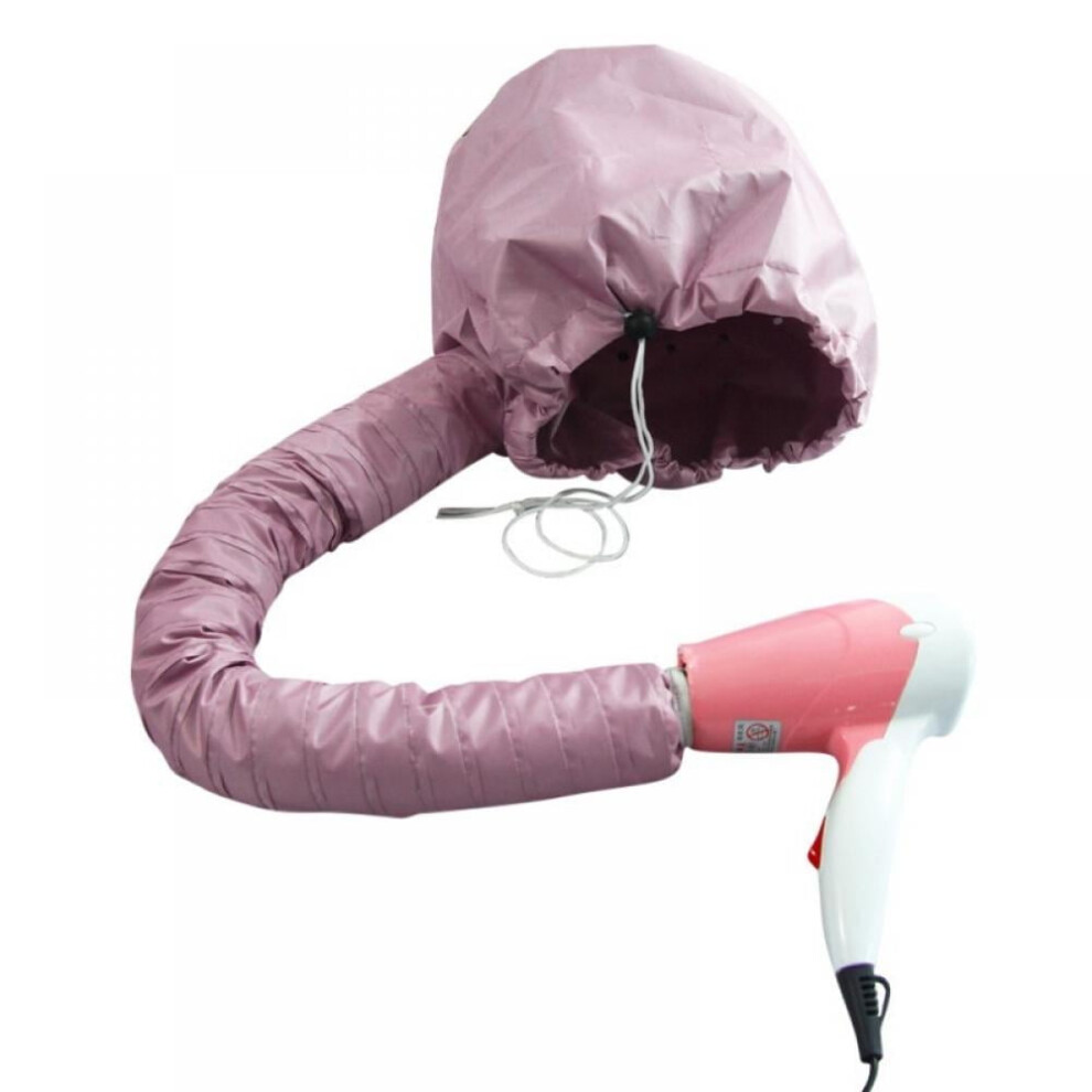 Pink/Silver/Light Salon Barber Soft Quick Hair Blow Dryer Bonnet Hood Hat Women Hairdressing Hat Perm Helmet Hair Steam Hat