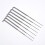 Accesorii pentru scule de cusut argintii 60 buc 9,1x2 cm 1