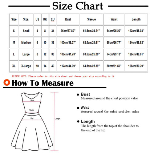 Φόρεμα με μακριά μανίκια για γυναίκες, φόρεμα με V λαιμόκοψη, κυρίες, μονόχρωμα, 2