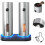 Ensemble moulin à sel et à poivre rechargeable – 110 ml, 1