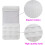 Bra Extender 3 Hook,Stretchy Soft and Comfortable Bra Strap Extender 3
