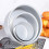 3-teilige runde Aluminium-Kuchenformen 2