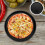 Bandeja de pizza de alumínio de 30 cm (12 polegadas) para micro-ondas e forno. 3