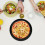 Bandeja de pizza de alumínio de 30 cm (12 polegadas) para micro-ondas e forno. 4