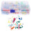 Πινέζες Worgeous600Pcs Bulletin Push Pins για βολικό γραφείο, εργαλείο στερέωσης, λεπτές πινέζες 8