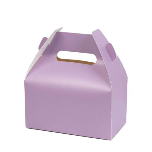 25Lavender Κουτιά Δώρου Tote Λιχουδιές για πάρτι Θήκες για μπομπονιέρες Γάμου 1