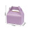 25Lavender Κουτιά Δώρου Tote Λιχουδιές για πάρτι Θήκες για μπομπονιέρες Γάμου 3