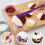 Set di 6 spatole in silicone resistenti al calore 4