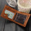 Men's PU Leather Bifold Wallet Dark Brown 3