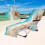 Boho-Strandstuhlbezug aus Mikrofaser mit Seitentaschen 5