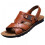 Men's Genuine Leather Classic Open Toe Sandals 1