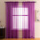 Transparente gardiner med lysfiltrering, 2 paneler, 91 x 237 cm 1